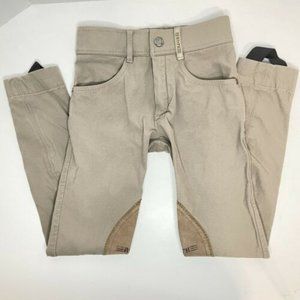 ROMFH Breeches Horse Riding Pants Size 8 Tan Shoe
